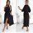 Women's 3/4 long sleeve shirt dress (XS/S/M ONE SIZE) ITALIAN FASHION IMD25030