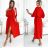 Women's 3/4 long sleeve shirt dress (XS/S/M ONE SIZE) ITALIAN FASHION IMD25030