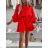 Short summer dress short sleeve women's oversized (40/42/44 ONE SIZE) ITALIAN FASHION IMD25022