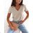 Short summer dress short sleeve women's oversized (40/42/44 ONE SIZE) ITALIAN FASHION IMD25022