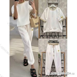 Short summer dress short sleeve women's oversized (40/42/44 ONE SIZE) ITALIAN FASHION IMD25022