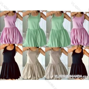 Short summer dress short sleeve women's oversized (40/42/44 ONE SIZE) ITALIAN FASHION IMD25022