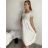 Short summer long sleeve women's dress, oversized (54/56/58 ONE SIZE) ITALIAN FASHION IM425070
