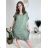 Women's sleeveless summer dress (UNI SL) ITALIAN FASHION IMK201505107 emerald green