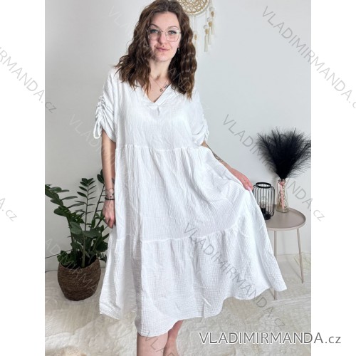 Elegant trousers with belt for women (S/M/L ONE SIZE) ITALIAN FASHION IM425057