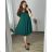Short summer long sleeve women's dress, oversized (54/56/58 ONE SIZE) ITALIAN FASHION IM425070
