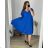 Short summer long sleeve women's dress, oversized (54/56/58 ONE SIZE) ITALIAN FASHION IM425070