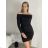 Women's short skirt (S/M ONE SIZE) ITALIAN FASHION IMPLP2325570055 black S/M/L