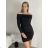 Women's short skirt (S/M ONE SIZE) ITALIAN FASHION IMPLP2325570055 black S/M/L