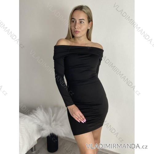 Women's short skirt (S/M ONE SIZE) ITALIAN FASHION IMPLP2325570055 black S/M/L