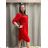 Women's elegant party long sleeve dress (S/M ONE SIZE) ITALIAN FASHION IM322282
