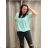 Tunic with pendant short sleeve women's plus size (3XL/4XL ONE SIZE) ITALIAN FASHION IMC23020