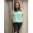 Tunic with pendant short sleeve women's plus size (3XL/4XL ONE SIZE) ITALIAN FASHION IMC23020