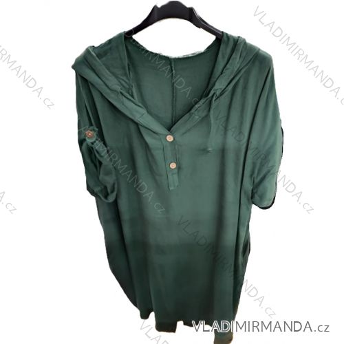 Women's Oversized Knitted Long Sleeve Sweater (S/M ONE SIZE) ITALIAN FASHION IMSN2416125