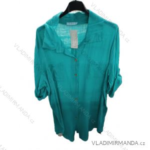 Women's Oversized Knitted Long Sleeve Sweater (S/M ONE SIZE) ITALIAN FASHION IMSN2416125