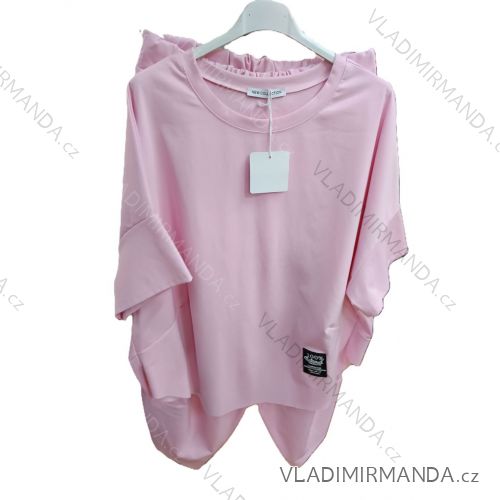 Women's Oversized Knitted Long Sleeve Sweater (S/M ONE SIZE) ITALIAN FASHION IMSN2416125