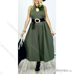 Women's short pleated skirt with belt (S/M/L ONE SIZE) ITALIAN FASHION IMWC25005