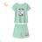 Short children's girls' pajamas (98-128) KUGO MP5875