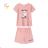 Short children's girls' pajamas (98-128) KUGO MP5875
