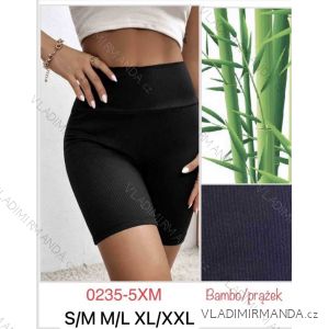 Women's short bamboo leggings (S/M - M/L - XL/XXL) MIE250235-5XM