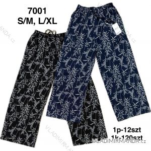 Women's long summer trousers (S/M - L/XL) MIE257001