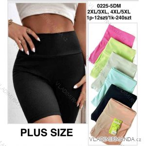 Women's short leggings, oversized (2XL/3XL - 4XL/5XL) MIE250225-5DM