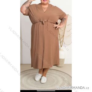 Women's short sleeve summer casual dress (S/M/L ONE SIZE) ITALIAN FASHION IMWGB25022