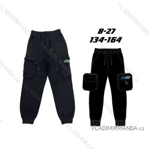 Softshell pants with pockets for boys (134-164) SEASON SEZ25B-27