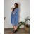 Women's elegant party long sleeve dress (S/M ONE SIZE) ITALIAN FASHION IM322282