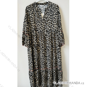 Women's Summer 3/4 Long Sleeve Dress (S/M ONE SIZE) INDIAN FASHION IMPEM23C7058