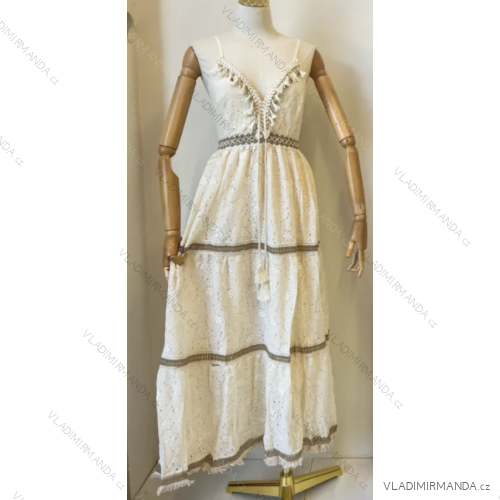 Women's Long Summer Strapless Dress (S/M ONE SIZE) INDIAN FASHION IMPEM23G37