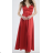 Long satin strapless evening dress for women (S/M/L ONE SIZE) ITALIAN FASHION IMPSH256679