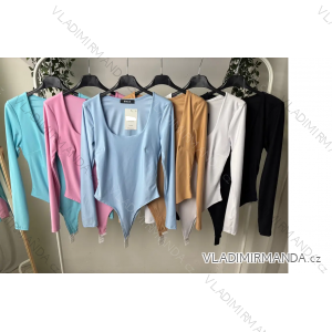 Women's long sleeve bodysuit (S/M/L ONE SIZE) ITALIAN FASHION IMPLP2355350060