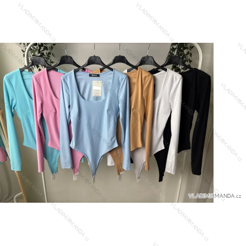 Women's long sleeve bodysuit (S/M/L ONE SIZE) ITALIAN FASHION IMPLP2355350060