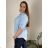 Elegant 3/4 long sleeve blouse for women, oversized (50/52/54 ONE SIZE) ITALIAN FASHION IMC25132