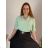 Elegant 3/4 long sleeve blouse for women, oversized (50/52/54 ONE SIZE) ITALIAN FASHION IMC25132 44/46/48 béžová krémová