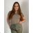 Tunic with pendant short sleeve women's plus size (3XL/4XL ONE SIZE) ITALIAN FASHION IMC23020