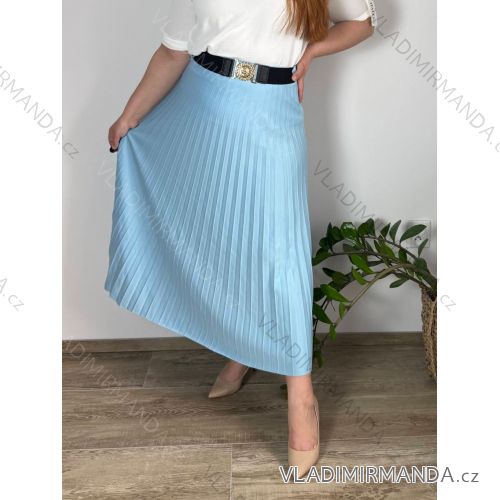 Short summer long sleeve women's dress, oversized (54/56/58 ONE SIZE) ITALIAN FASHION IM425070