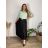 Short summer long sleeve women's dress, oversized (54/56/58 ONE SIZE) ITALIAN FASHION IM425070