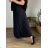 Short summer long sleeve women's dress, oversized (54/56/58 ONE SIZE) ITALIAN FASHION IM425070 44/46/48 green khaki