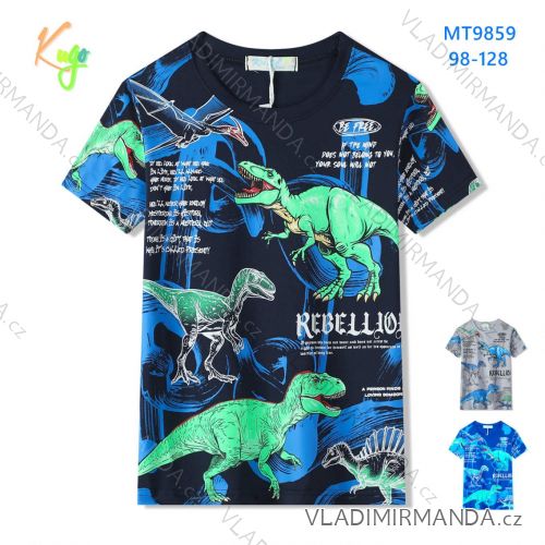 T-shirt short sleeve boys (134-164) KUGO DL0011