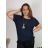 Women's tunic extended short sleeve (UNI S-M) SWEETISIMA ITALIAN FASHION IMD20069