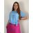 Women's tunic extended short sleeve (UNI S-M) SWEETISIMA ITALIAN FASHION IMD20069