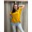 Women's tunic extended short sleeve (UNI S-M) SWEETISIMA ITALIAN FASHION IMD20069 black