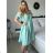 Short casual summer dress, short sleeves, women's oversized (54/56/58 ONE SIZE) ITALIAN FASHION IM425040