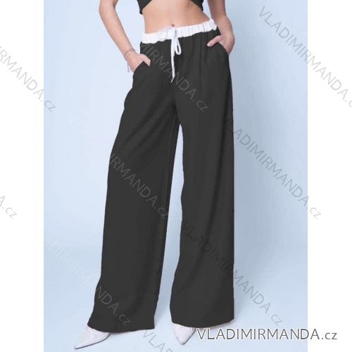 Women's long summer trousers (XS/S/M ONE SIZE) ITALIAN FASHION IMD25082