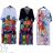 Women's 3/4 long sleeve shirt dress (XS/S/M ONE SIZE) ITALIAN FASHION IMD25030
