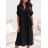 Women's 3/4 long sleeve shirt dress (XS/S/M ONE SIZE) ITALIAN FASHION IMD25030