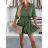Women's 3/4 long sleeve shirt dress (XS/S/M ONE SIZE) ITALIAN FASHION IMD25030