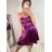 Women's elegant party long sleeve dress (S/M ONE SIZE) ITALIAN FASHION IM322282